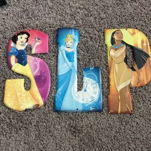 Disney Princess SLP Letters